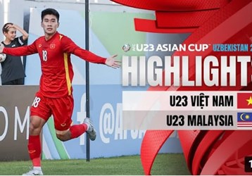 Video Highlight U23 Việt Nam - U23 Malaysia ngày 08/06/2022 - U23 Châu Á