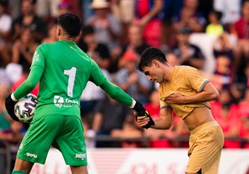 video Highlight : Olot 1 - 1 Barcelona (Giao Hữu)